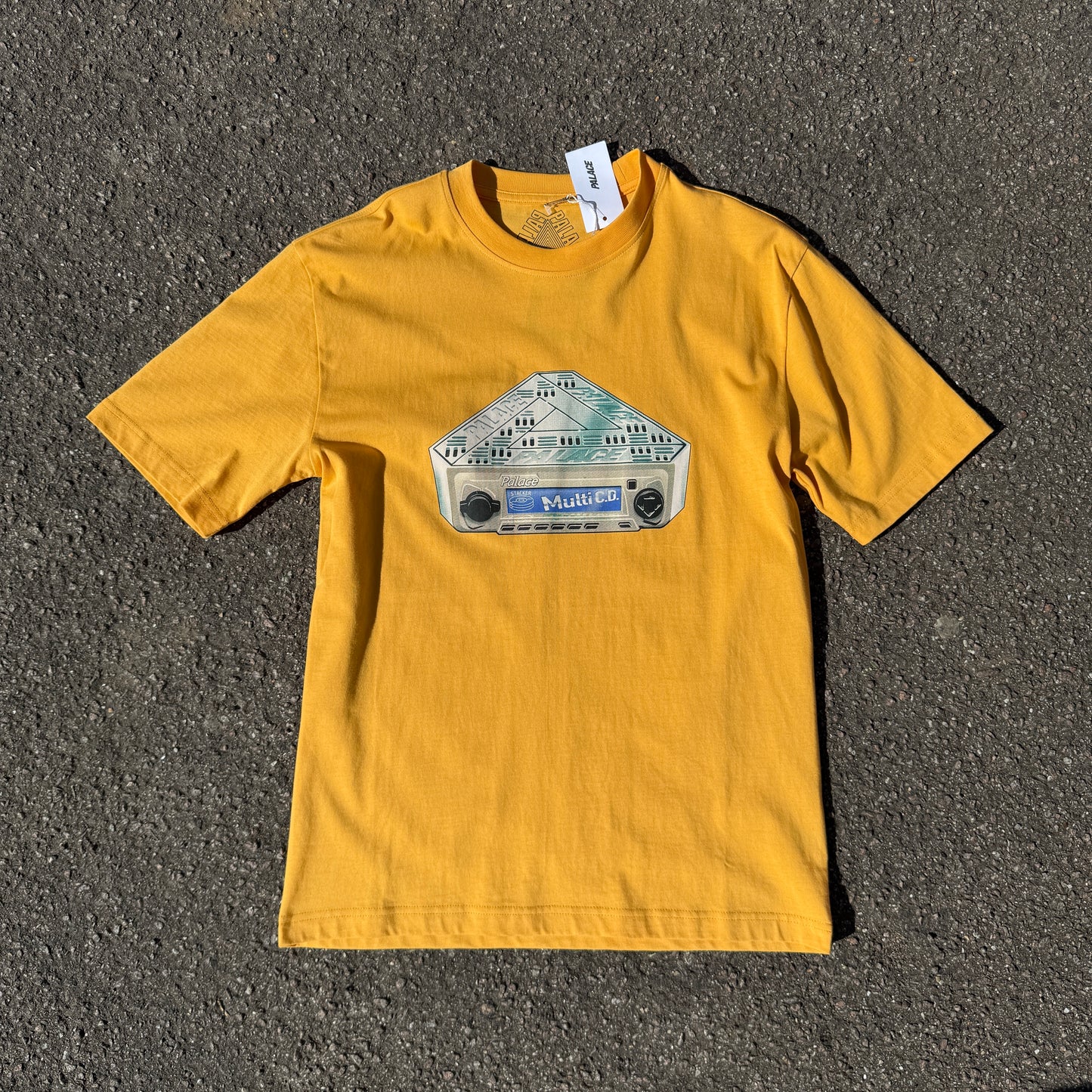 Palace SS24 '4:20am' T-Shirt Yellow