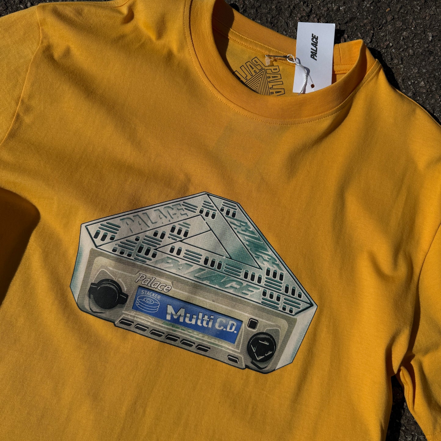Palace SS24 '4:20am' T-Shirt Yellow