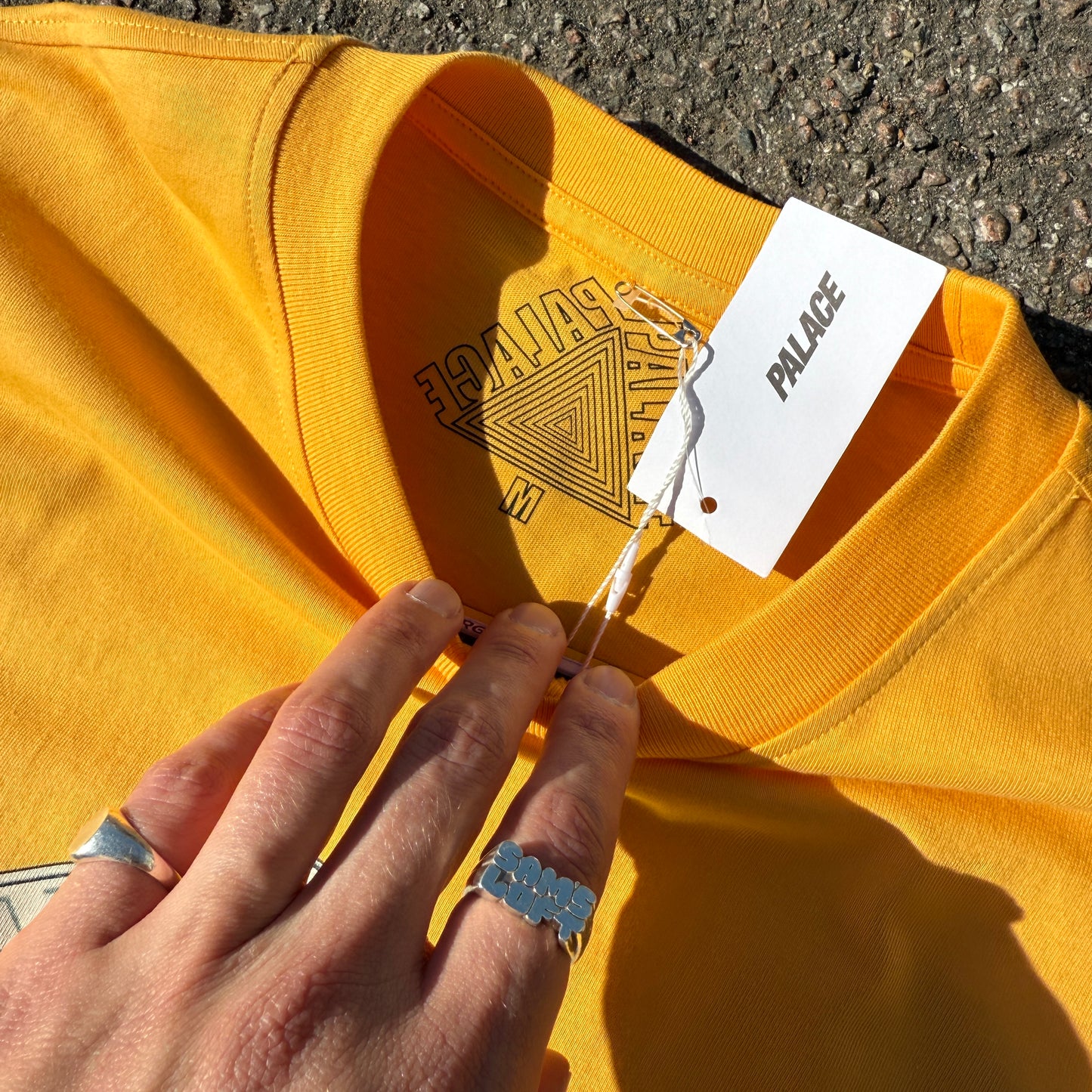 Palace SS24 '4:20am' T-Shirt Yellow