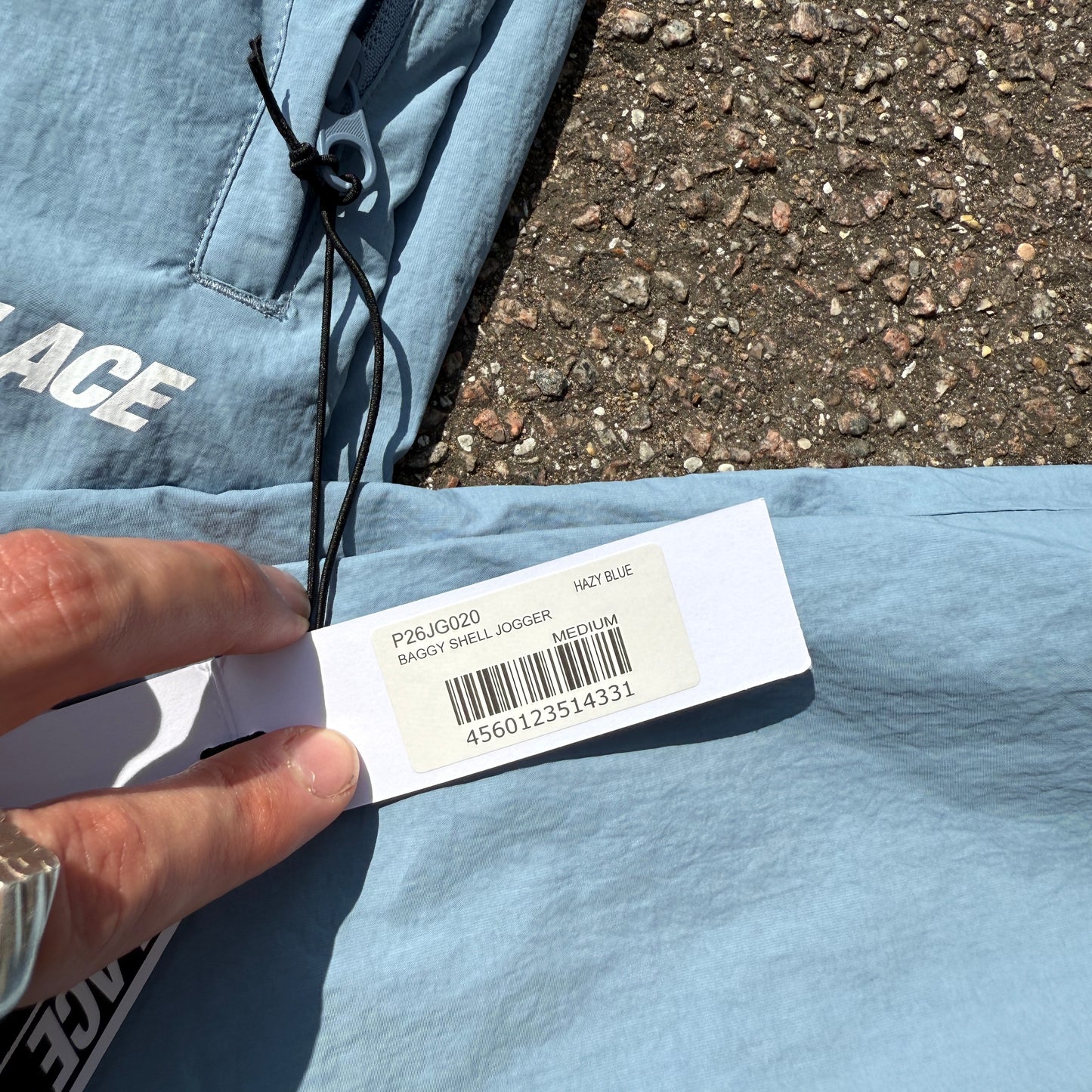 Palace SS24 - Baggy Shell Pants Hazy Blue