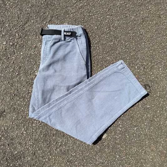 Palace FW22 Plain Cord Belter Blue